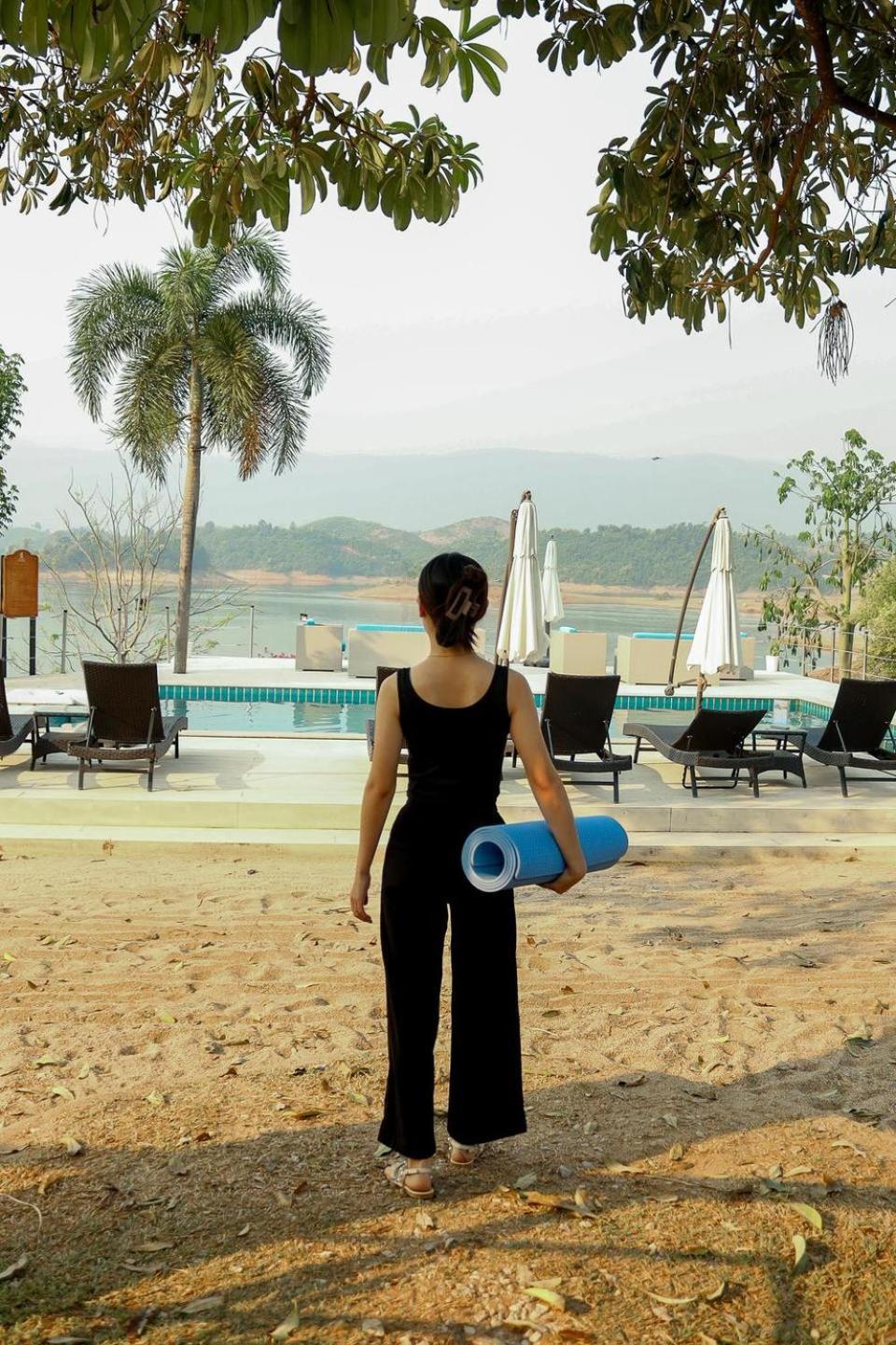 The Sanctuary Nam Ngum Beach Resort Vang Vieng Ngoại thất bức ảnh