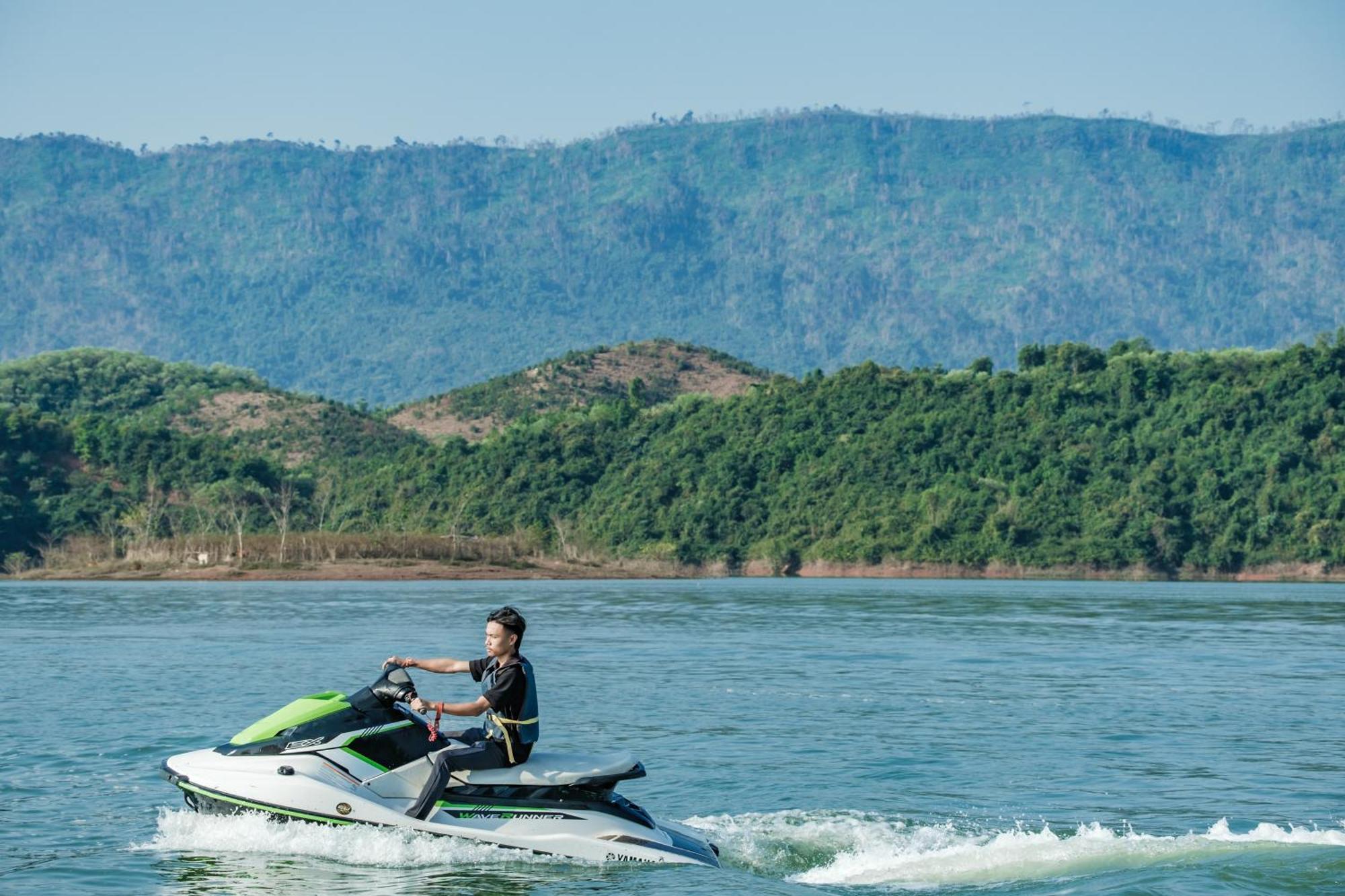The Sanctuary Nam Ngum Beach Resort Vang Vieng Ngoại thất bức ảnh
