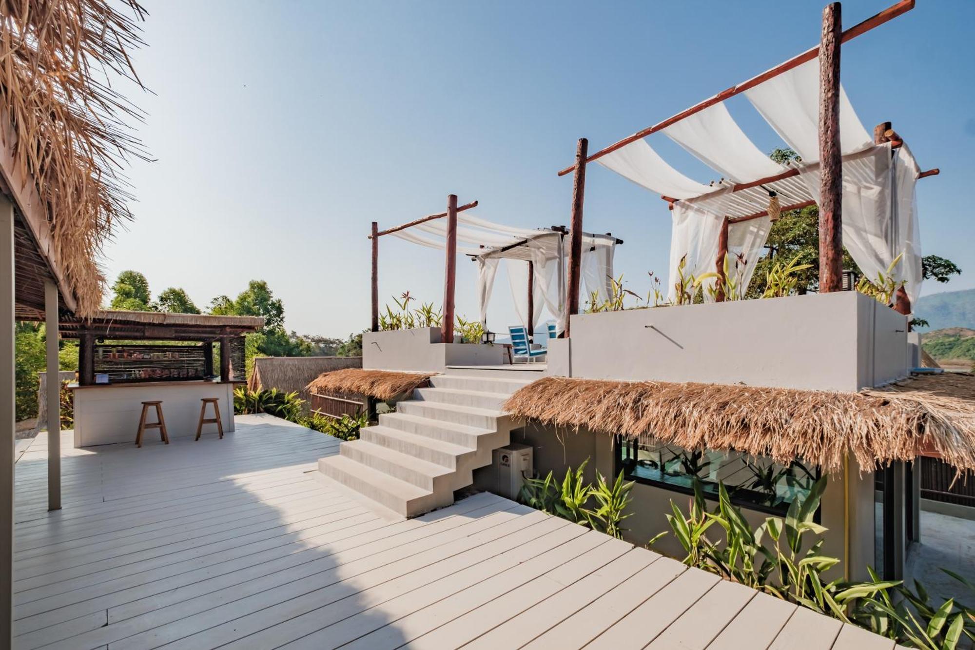 The Sanctuary Nam Ngum Beach Resort Vang Vieng Ngoại thất bức ảnh